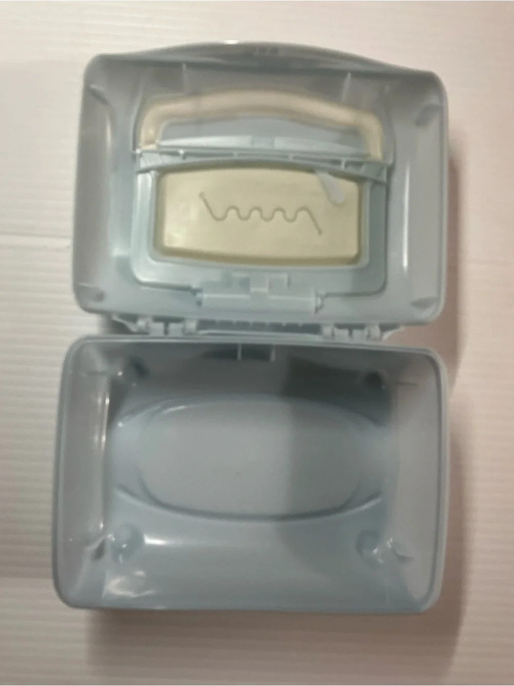 Cottonelle Mostly Colored Blue w/ Green with Word Logo Print Top Pop-Up Dispense